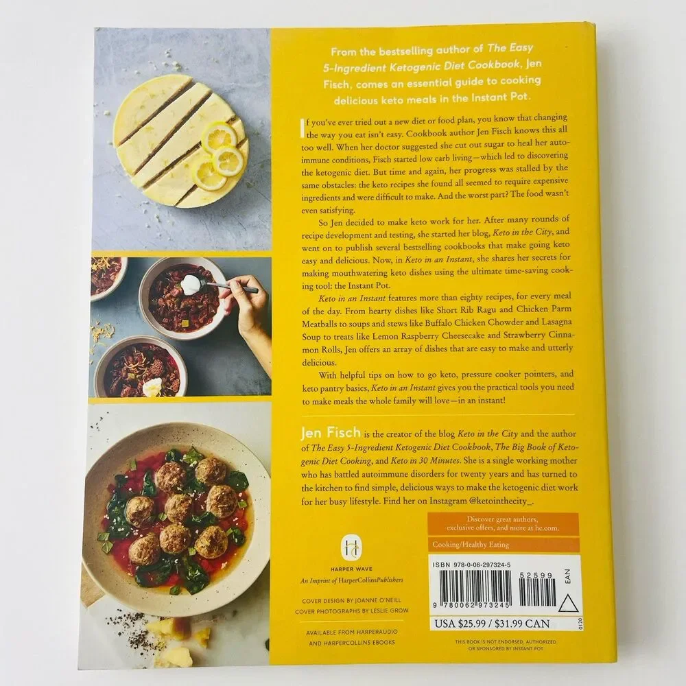 Keto in an Instant By Jen Fisch